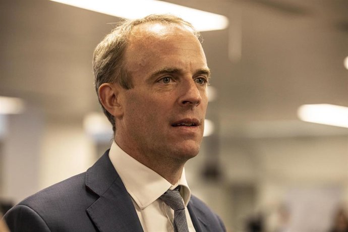 Dominic Raab, ministro de Exteriores británico.