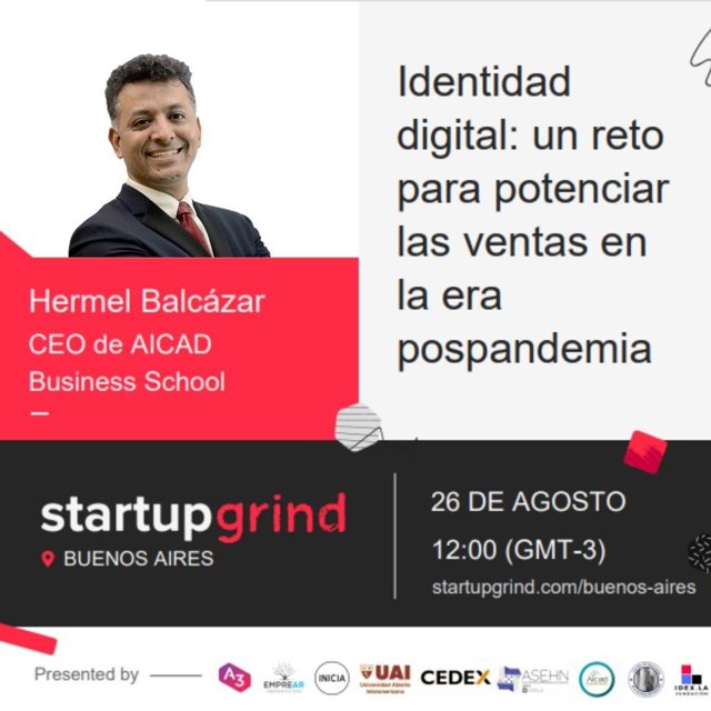 Imagen del workshop organizado por Aicad Business School, evento en el que intervendrá su CEO, Hermes Balcázar.