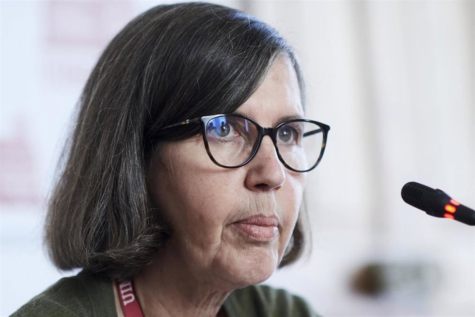 La rectora de la Universidad Internacional Menéndez Pelayo, María Luz Morán Calvo-Sotelo