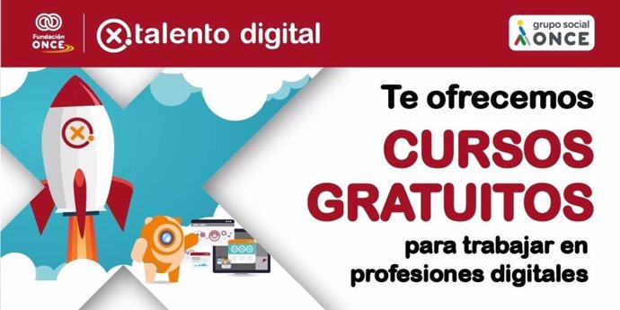 Por Talento Digital , de Fundación ONCE, ofrece 11 nuevos cursos de formación