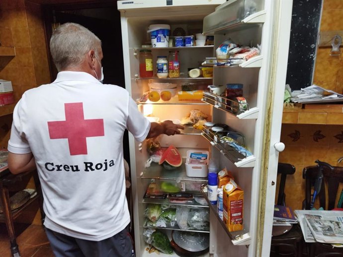 Voluntario de Cruz Roja.