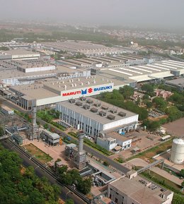 Factoría de Maruti Suzuki.