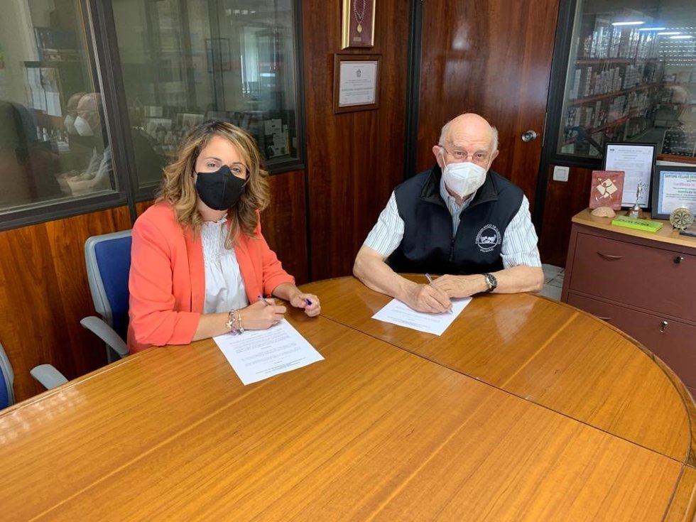 Laura del Palacio y Jesús Mediavilla.