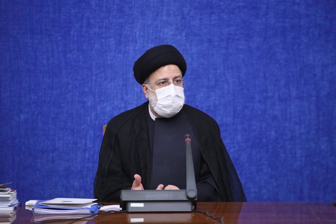 El presidente iraní, Ebrahim Raisi