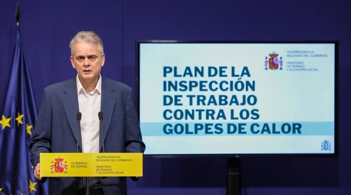 Archivo - El director general del Organismo Estatal de Inspección de Trabajo y Seguridad Social, Héctor Illueca, en imagen de archivo