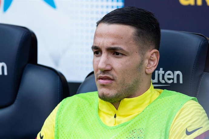 Archivo - Rey Manaj, jugador del FC Barcelona