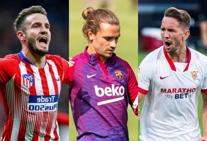 Saúl Ñíguez, Antoine Griezmann y Luuk De Jong cambian de equipo a última hora