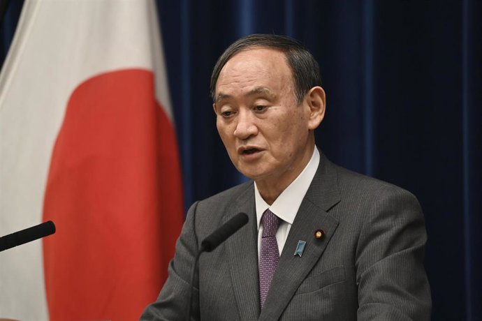 El primer ministro de Japón, Yoshihide Suga.