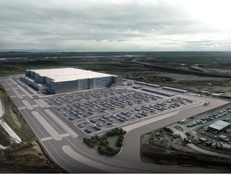 Archivo - Nuevo centro de Amazon en Illescas.