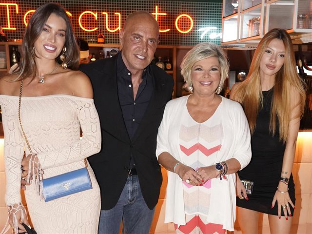 MARTA LÓPEZ, KIKO MATAMOROS, TERELU CAMPOS Y ALEJANDRA RUBIO