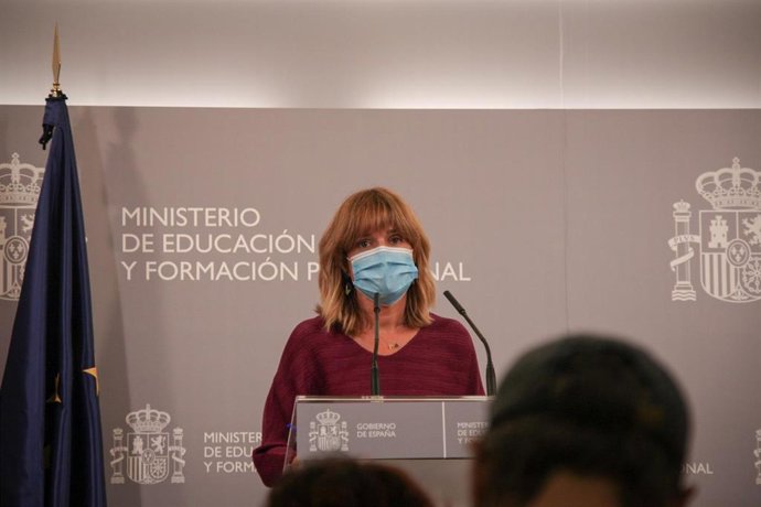 La ministra de Educación y Formación Profesional, Pilar Alegría.
