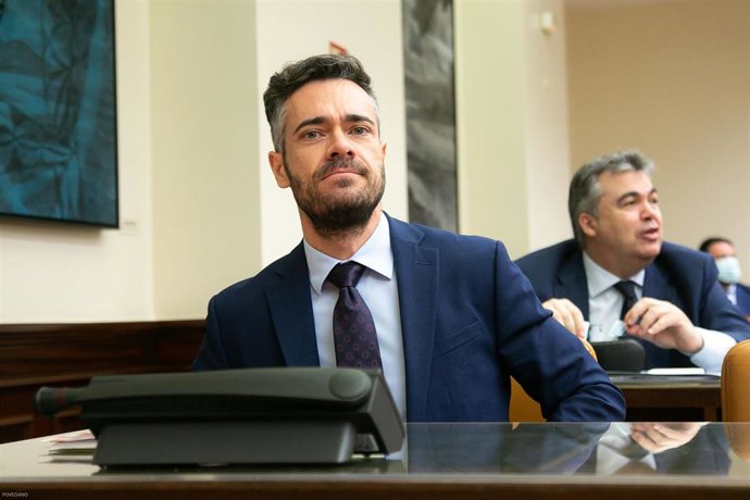 Archivo - El portavoz adjunto del PSOE en el Congreso de los Diputados, Felipe Sicilia.