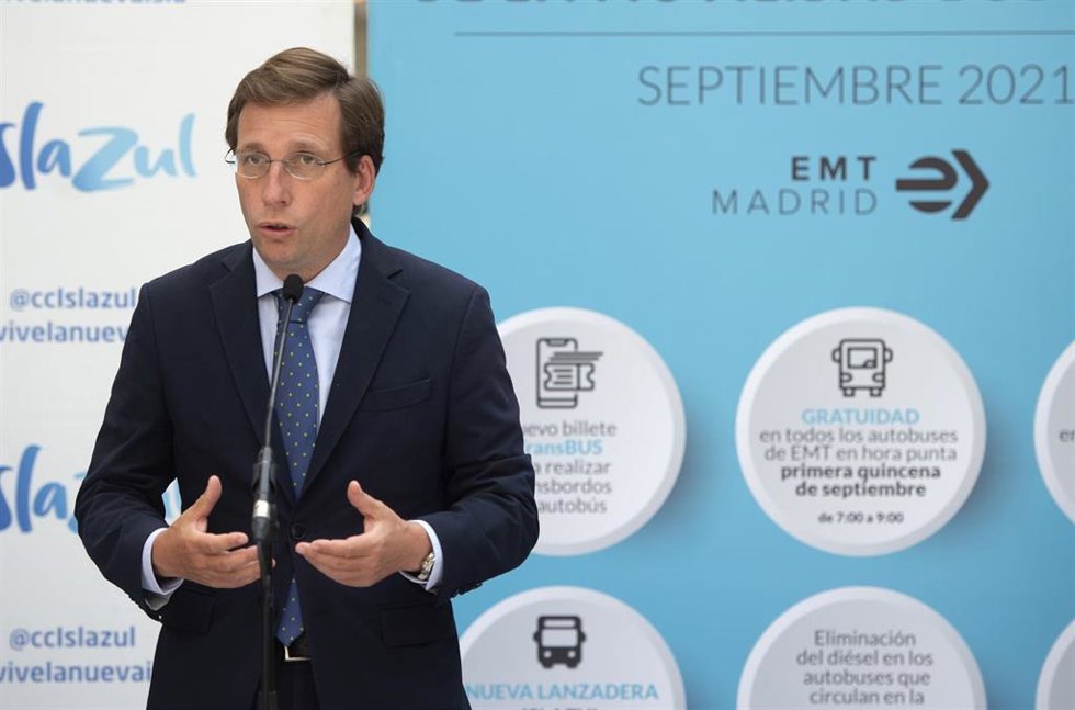 El alcalde de Madrid, José Luis Martínez-Almeida.