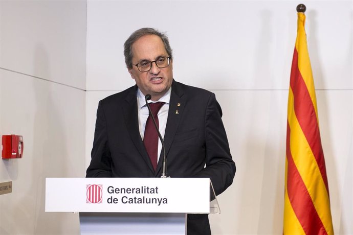 Archivo - El expresident de la Generalitat de Catalunya Quim Torra en una imagen de archivo