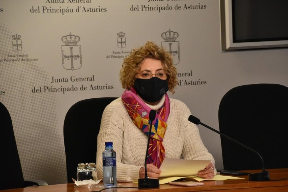 Archivo - La diputada del PP en la Junta General, Gloria García