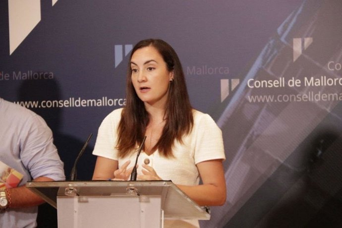 La portavoz de Cs en el Consell de Mallorca, Beatriz Camiña.