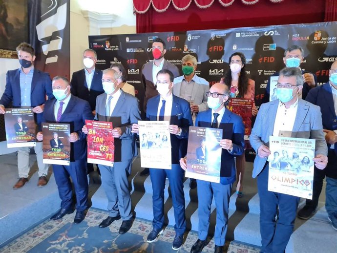 El consejero de Cultura y Turismo, Javier Ortega, durante la presentación del FID León del 22 al 24 de septiembre.