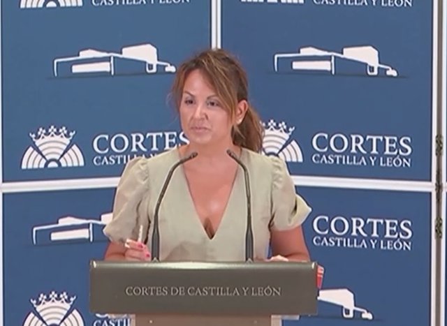 La secretaria general del Grupo Parlamentario Socialista, Patricia Gómez.