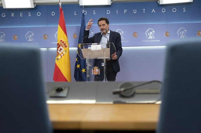 Archivo - El vicesecretario general de Ciudadanos y portavoz adjunto en el Congreso de los Diputados, Edmundo Bal.