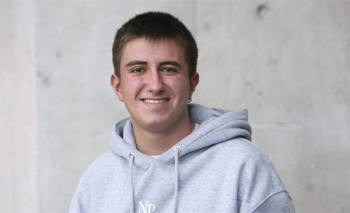 Aimar Conget Anaut, en la UPNA.