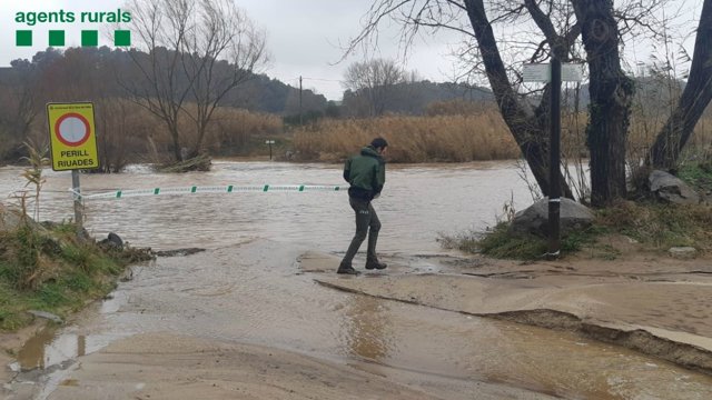 Inundaciones en la provincia de Tarragona.