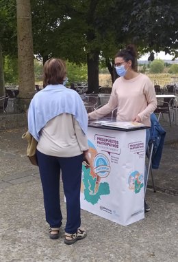 Votación en Medina de Rioseco.