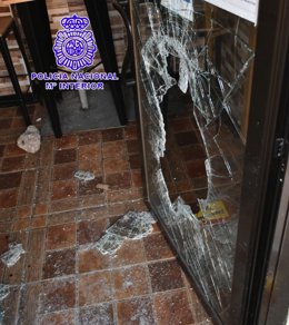 Establecimiento objeto del robo que ha concluido con dos detenidos en Valladolid.