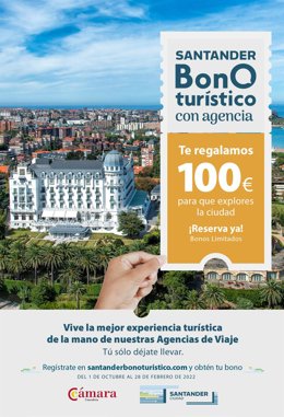 Cartel campaña bonos turismo