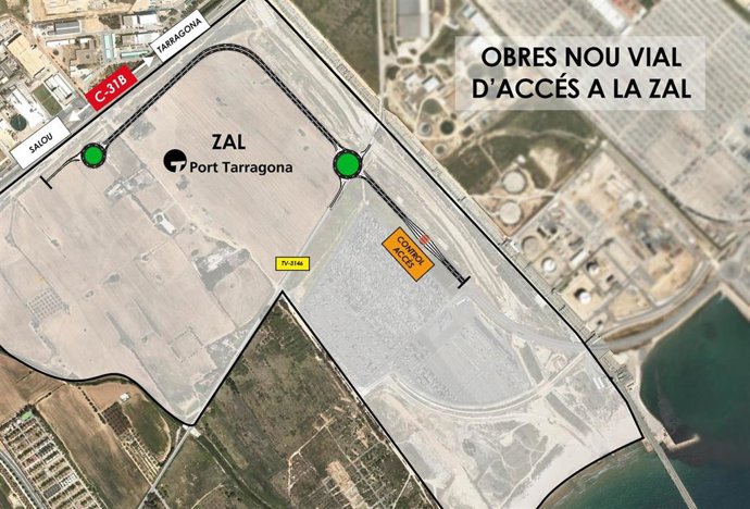 El Port de Tarragona iniciará en octubre las obras en la Zona de Actividades Logísticas