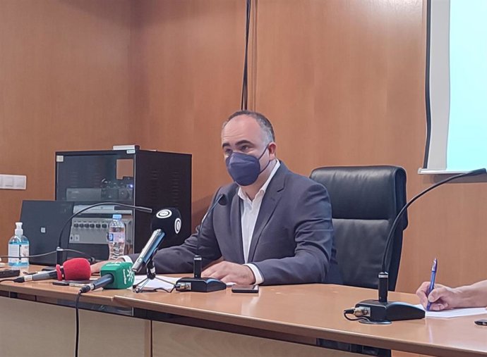 El delegado territorial de Igualdad, Políticas Sociales y Conciliación en Almería, Rafael Pasamontes.