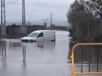 Las lluvias provocan la suspensión de la circulación ferroviaria con Cataluña y de cercanías entre Vinaròs y Castelló