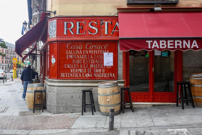 Archivo - El restaurante Casa Ciriaco, en Madrid (España).