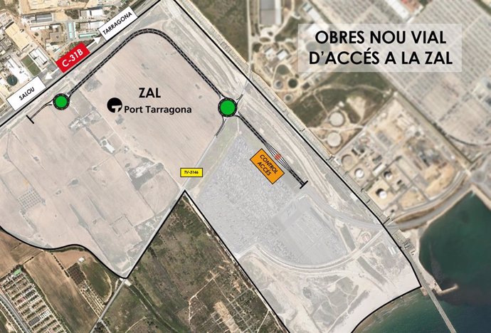 El Port de Tarragona comenar a l'octubre les obres a la Zona d'Activitats Logístiques