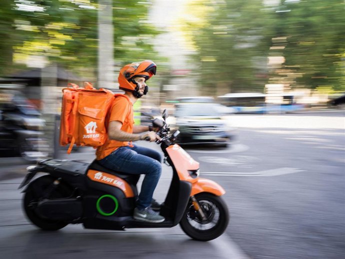 Repartidor de Just Eat Takeaway.Com