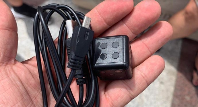 Dispositivo intervenido por la Policía Local de Elche