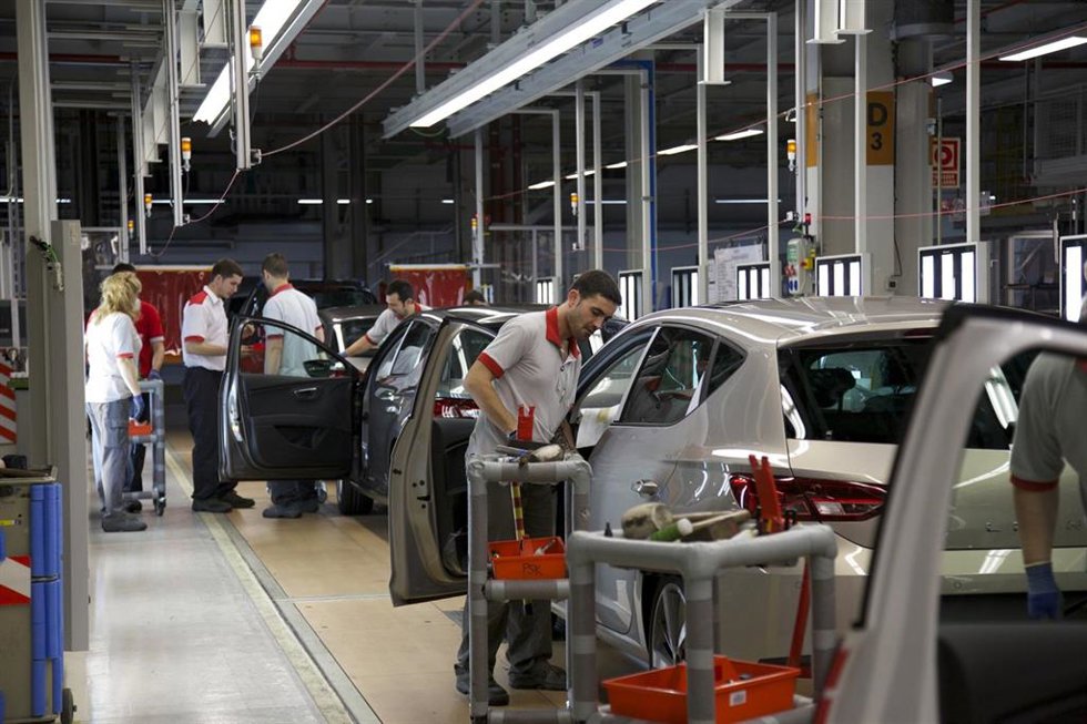 Archivo - Planta de Seat en Martorell (Barcelona)