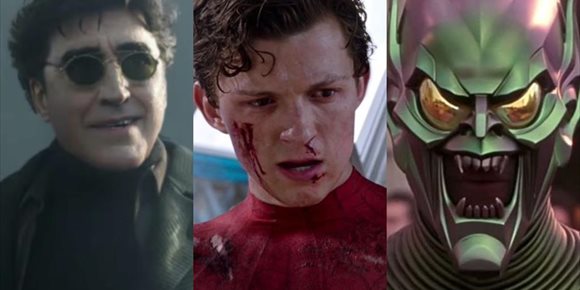 7. Spider-Man No Way Home: Duende Verde y Octopus contra Tom Holland en este increíble póster fan-made