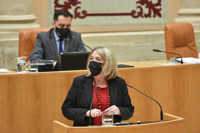 Archivo - La consejera de Hacienda, Eva Hita