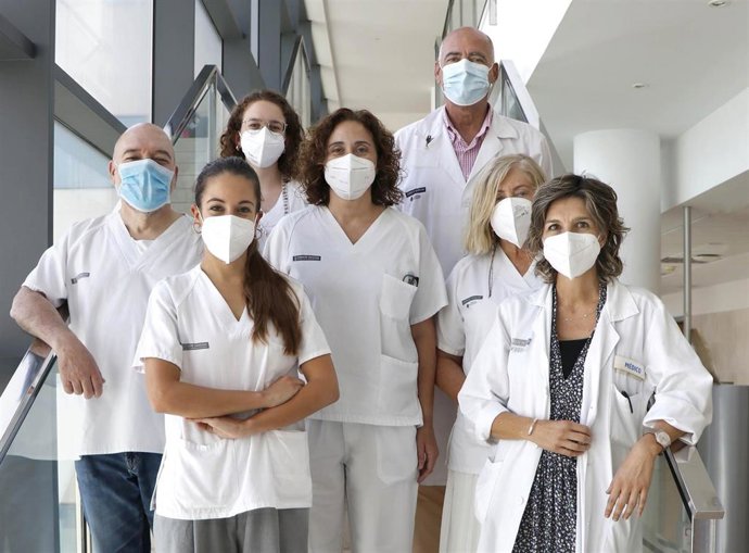 Equipo del Hospital La Fe que inicia el tratamiento