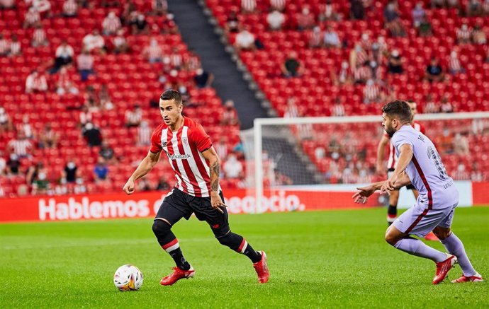 Partido de fútbol en San Mamés