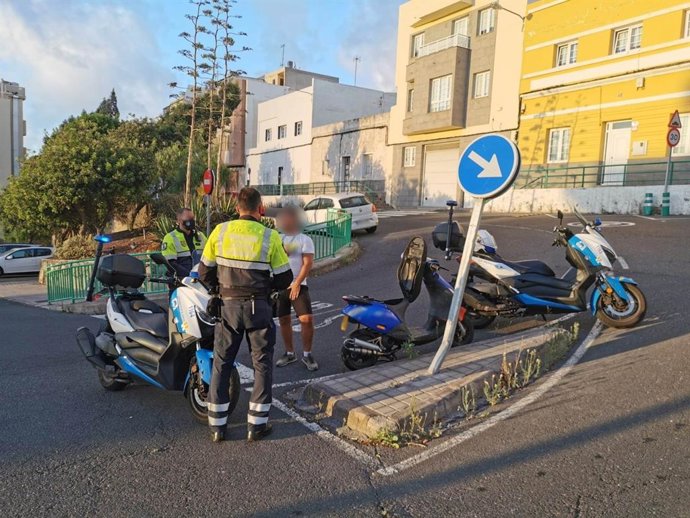 Agentes de la Policía Local de Las Palmas de Gran Canaria