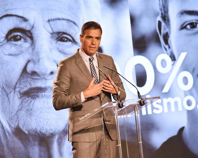 El presidente del Gobierno, Pedro Sánchez