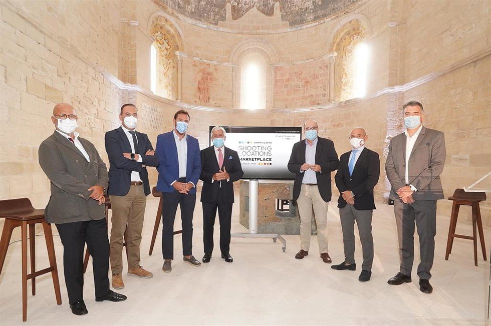 Asistentes a la presentación de 'Shooting Locations Marketplace'.