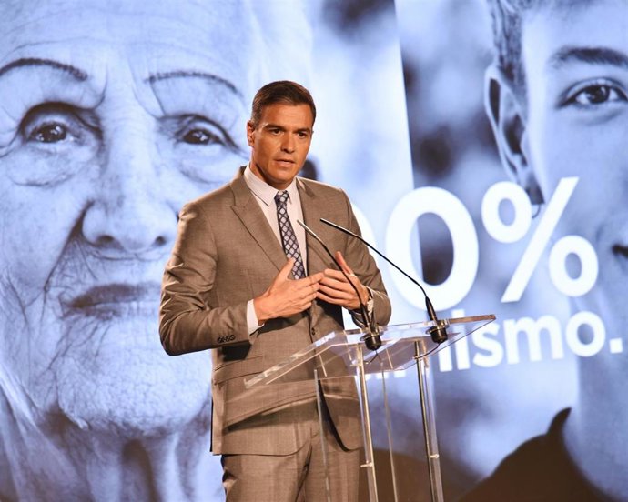 Pedro Sánchez, en su visita a Guadalajara