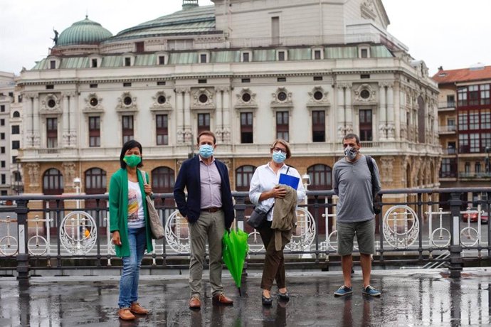 Inés Sabanés y José Ramón Becerra, de Equo Berdeak