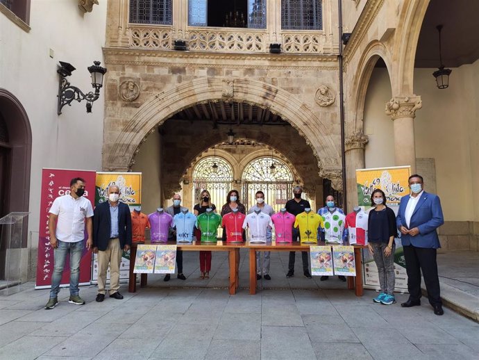 Presentación oficial de la Vuelta Ciclista a Salamanca.