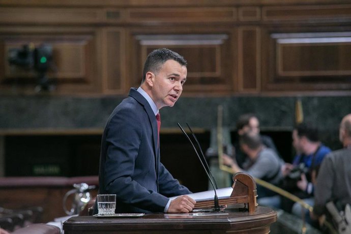 Archivo - El portavoz del PSOE en el Congreso, Héctor Gómez