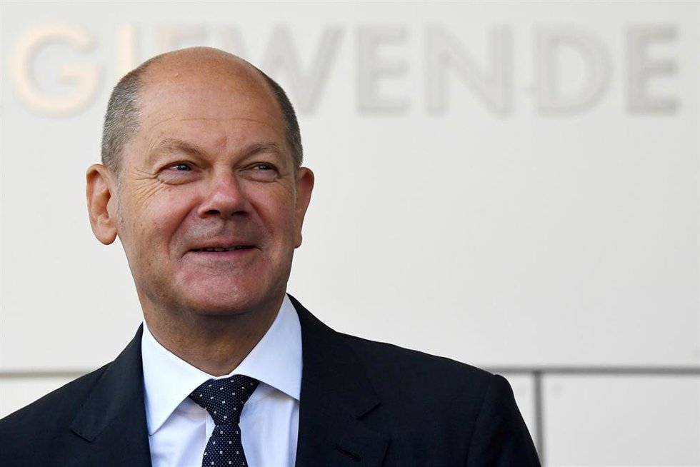El candidato a la Cancillería alemana por el Partido Socialdemócrata, Olaf Scholz. 