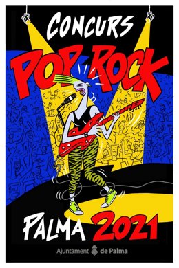 Cartel del concurso Pop Rock 2021.