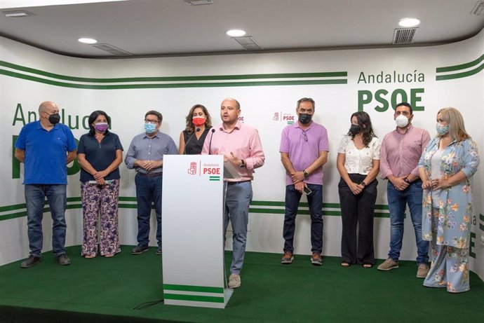 La ejecutiva del PSOE de Almería, en rueda de prensa